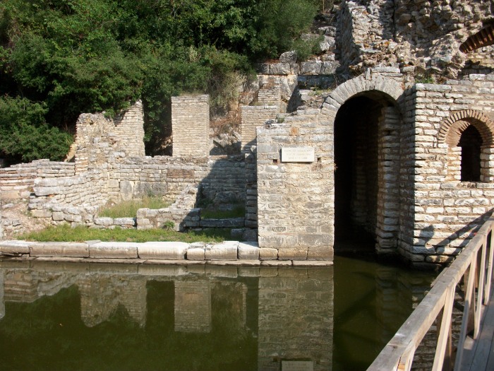 Butrinto rovine città romana Albania
