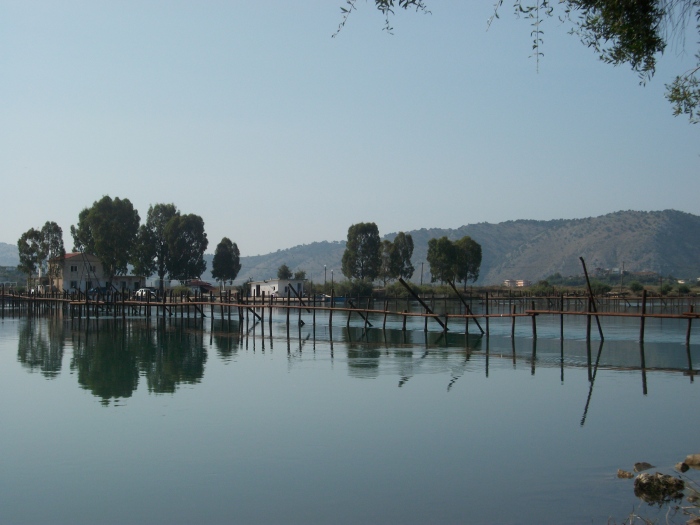 Laguna Butrinto rovine città romana Albania