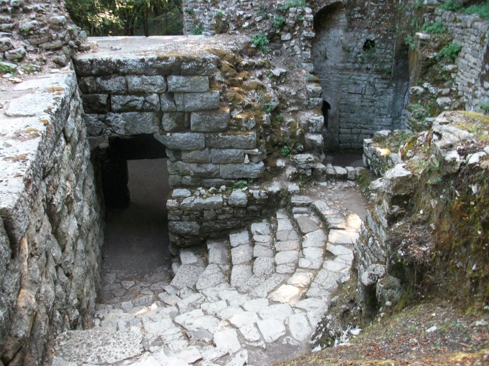 Butrinto rovine città romana Albania